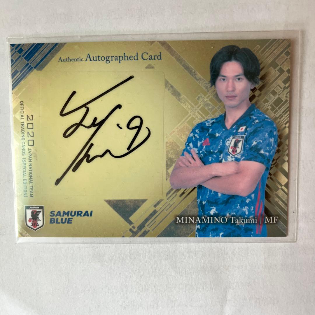 南野拓実直筆サインカード ミントモール / MINT 立川店 / 2024 EPOCH サッカー日本代表