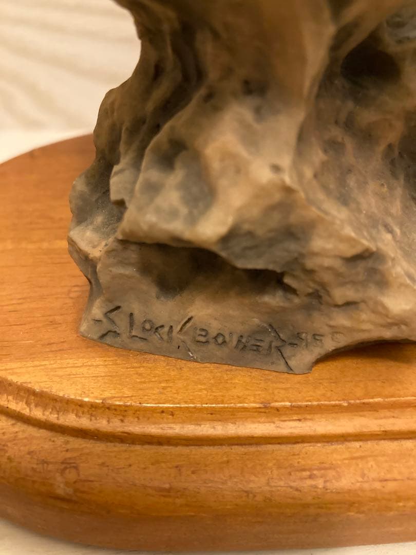 希少 Mill Creek Studio バッファロー 置物 245$ - メルカリ