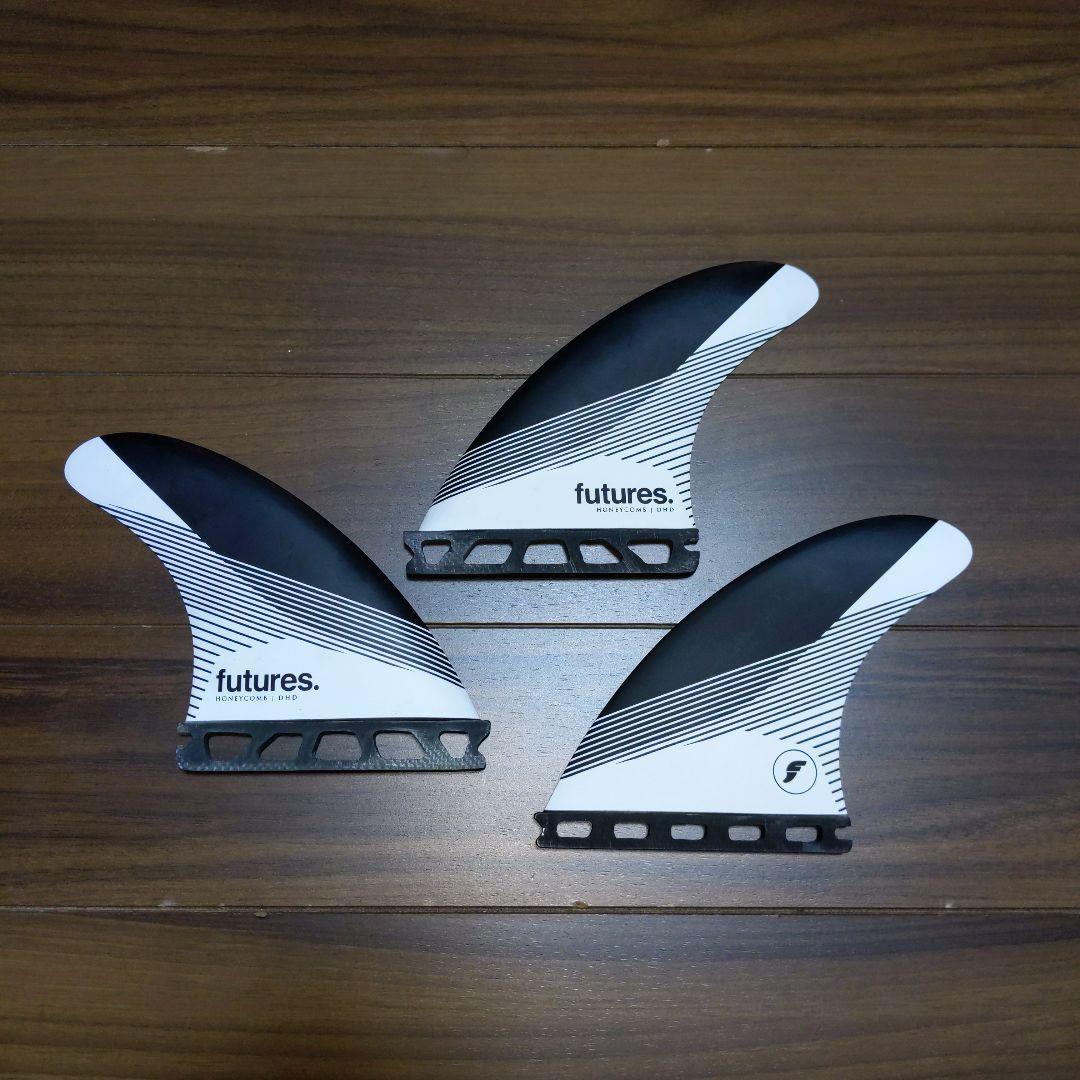 DHD futures サーフボードフィン 3枚セット フューチャーフィン フューチャー・DHD・トライ(3枚セット) ハニカム 各サイズ | 新品