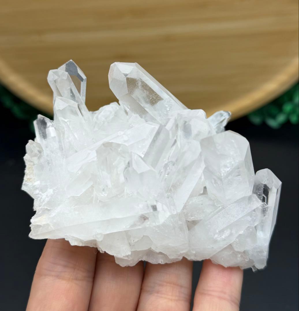 天然ヒマラヤ産水晶クラスター 高品質 パワーストーン 浄化 - メルカリ