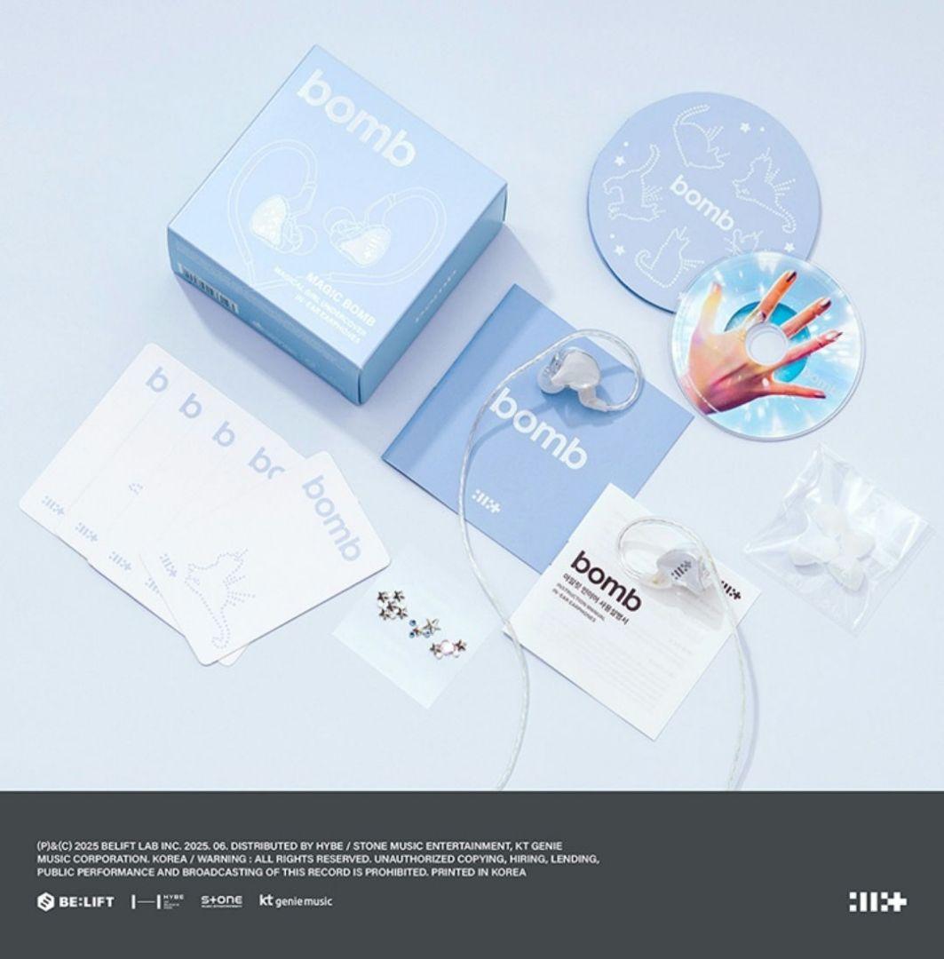 ILLIT MAGIC BOMB アイリット イヤホン イヤモニ - メルカリ