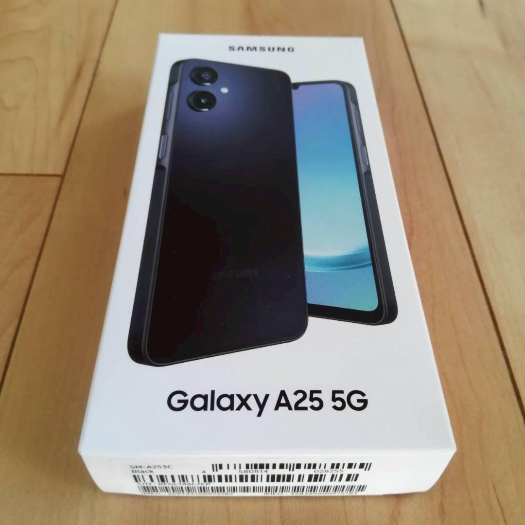 Galaxy A25 5G ブラック SIMフリー 新品未開封 - メルカリ