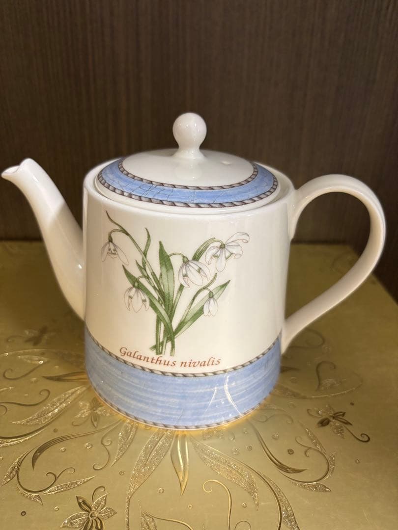 ウェッジウッド サラズガーデン　スノードロップ　ポット 未使用 ウェッジウッド サラズガーデン スノードロップ ポット 未使用