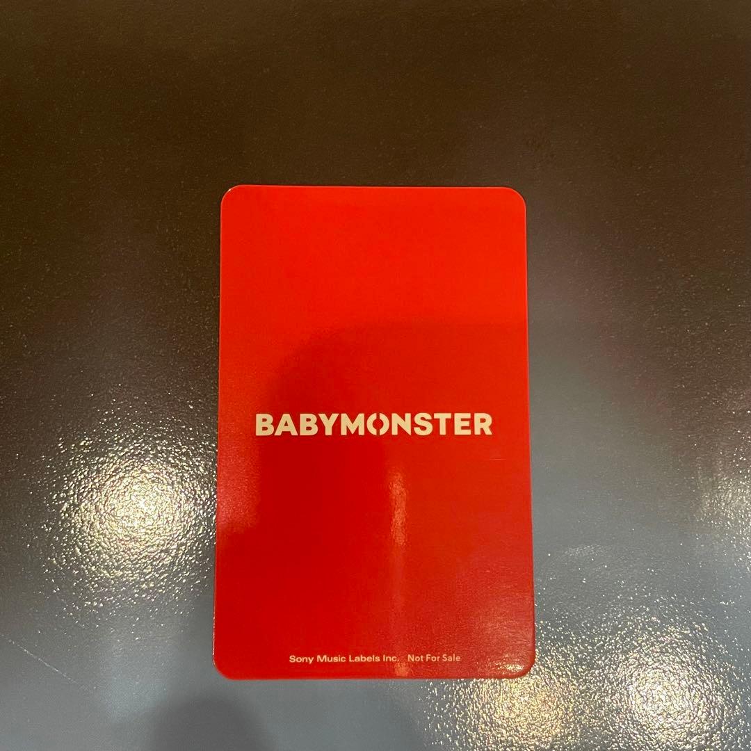 BABYMONSTER アヒョン Sony Music 特典 トレカ - メルカリ