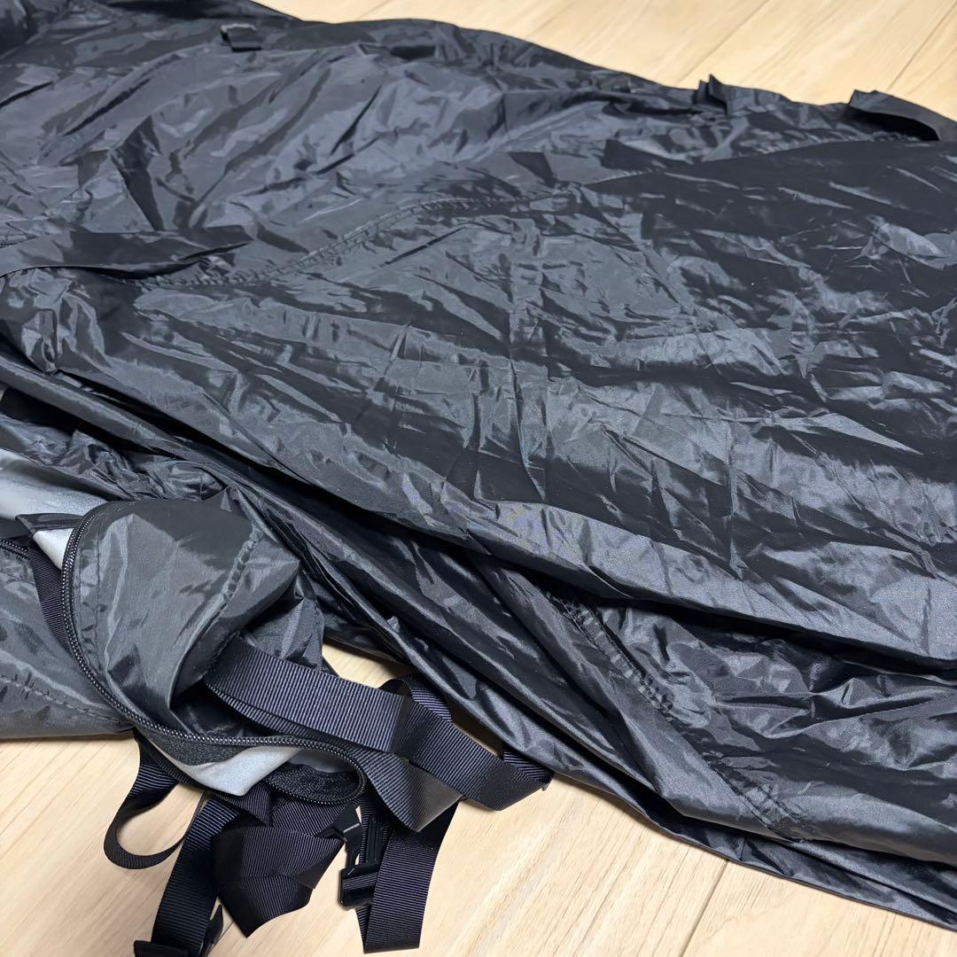 極美品】KZM NEWブラックコットテント 黒