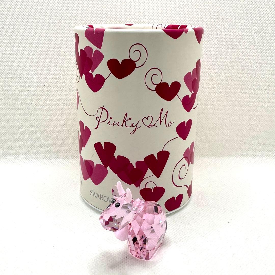 ☆スワロフスキー☆ラブロッツ ピンキーモー 美品 置物 ギフト