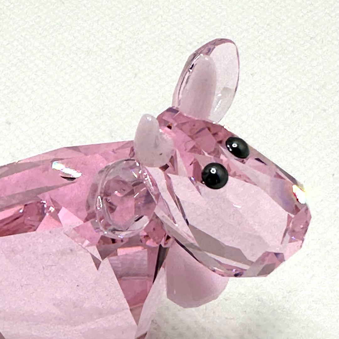 ☆スワロフスキー☆ラブロッツ ピンキーモー 美品 置物 ギフト