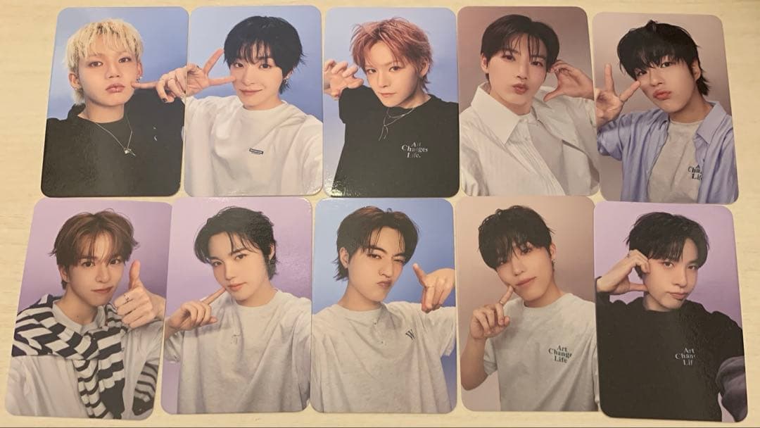 TREASURE トレカ wonderwall fromm Cver 10枚 - メルカリ