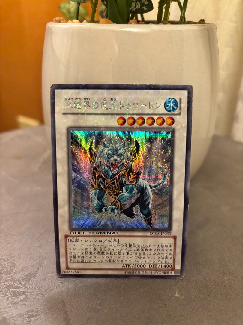 遊戯王デュエルターミナル】氷結界の虎王ドゥローレン(引退品) - メルカリ