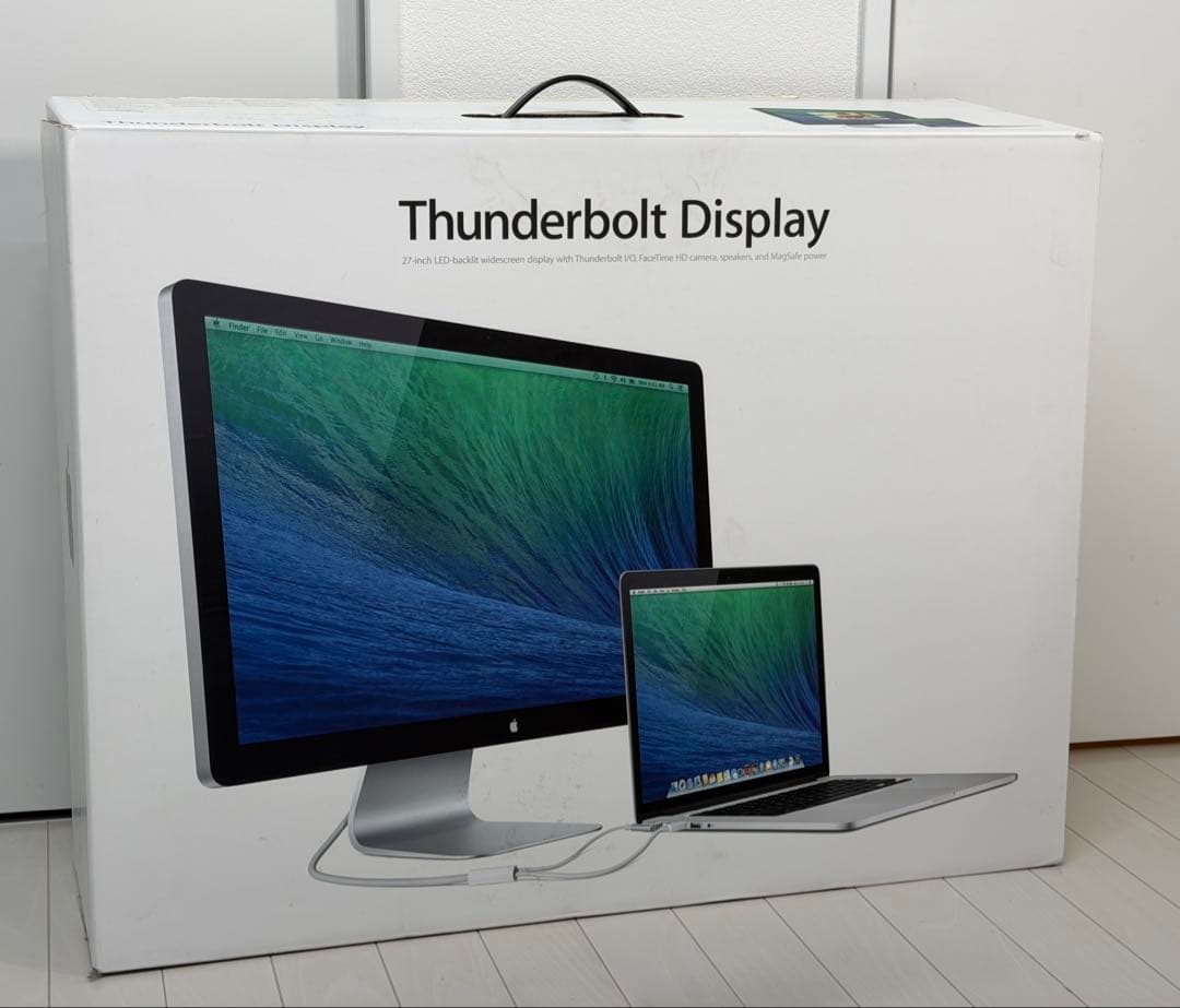 ジャンク Apple Thunderbolt Display 27インチ Apple (アップル) PC周辺機器 Apple Thunderbolt Display A1407 27