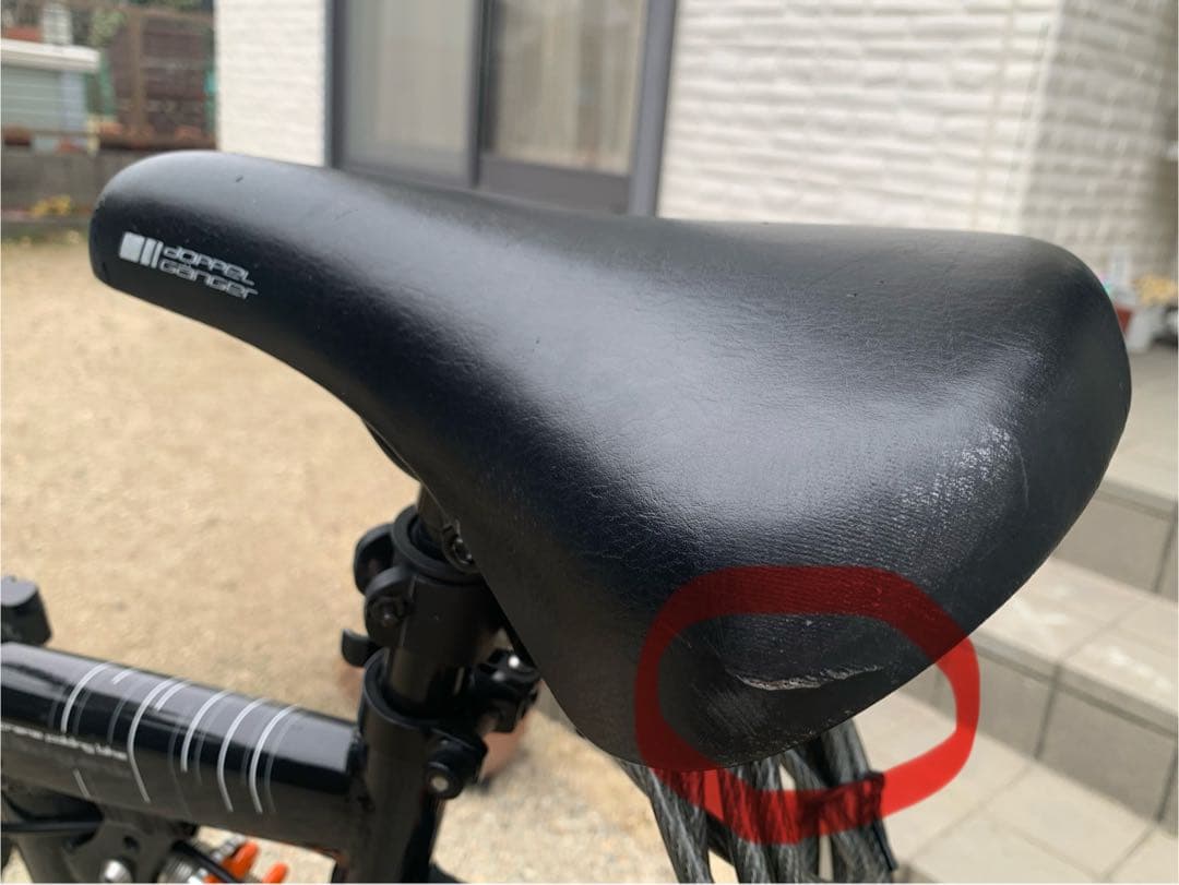 ドッペルギャンガー マウンテンバイク風 シマノ21段変速 26インチ 折り畳み