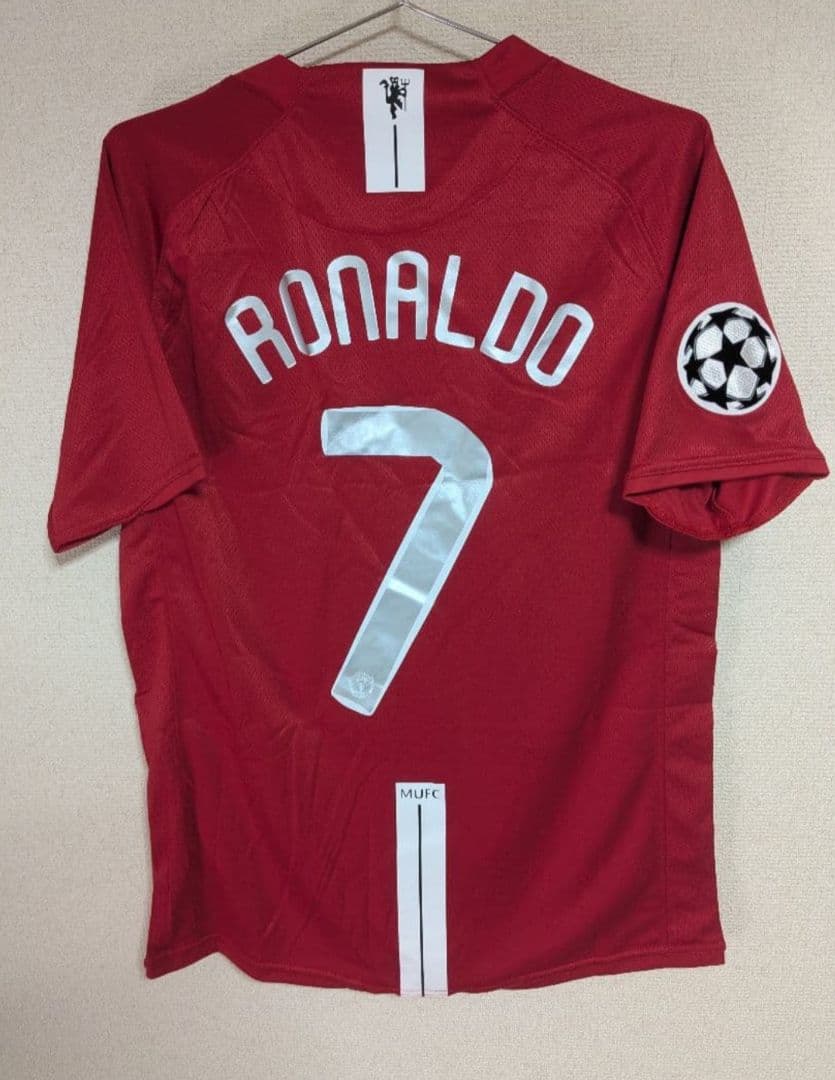 07-08CL決勝 マンチェスター・ユナイテッド C ロナウド ユニフォーム