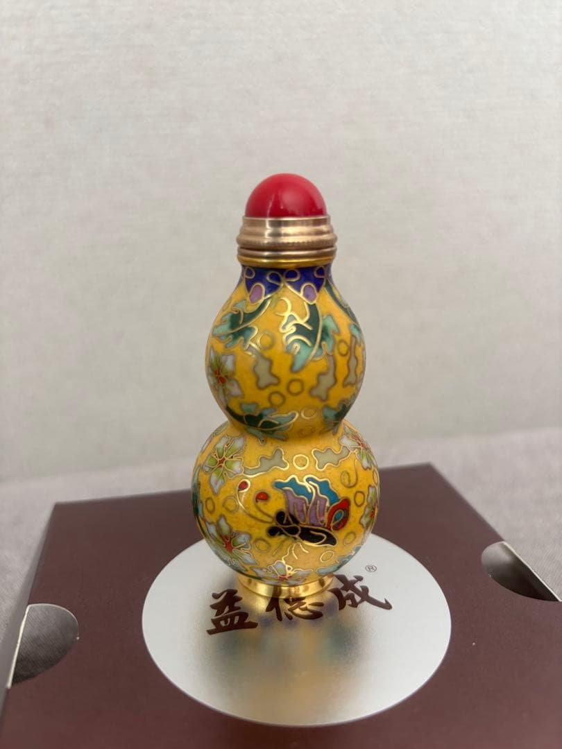 鼻煙壺 鼻烟壶 珐琅彩（七宝焼）工芸 益德誠 - メルカリ