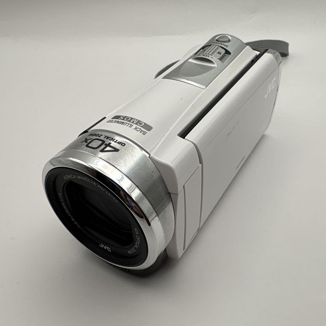 ア*世様 希少美品 付属品有 JVC Everio GZ-HM33 ホワイト ビ - メルカリ