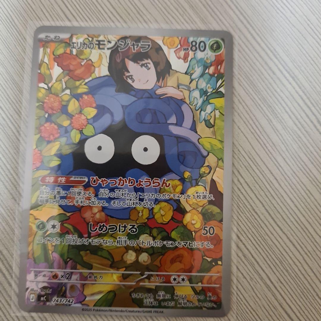 ポケモンカード エリカのモンジャラ メガメガニウムEX メガオーダイル