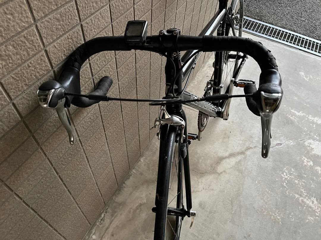 キャノンデール C9 ロードバイク9速 リアアーム右曲がり有 引き取り