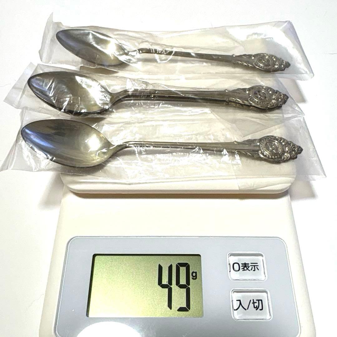 WAKO製 ロータリークラブ記念 銀製スプーン4本 SILVER950