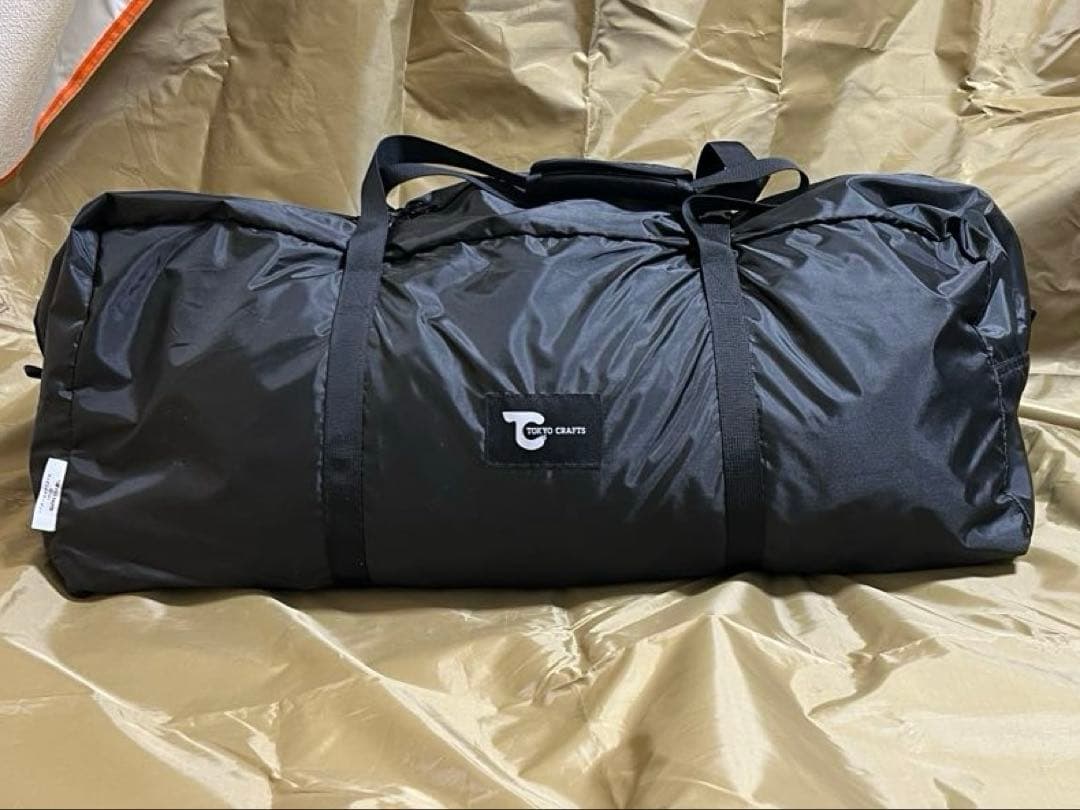 テンビシェルター グレーコンプリートセットTOKYO CRAFTS テンビ シェルター（3〜4人用テント / シェルターテント）- 東京