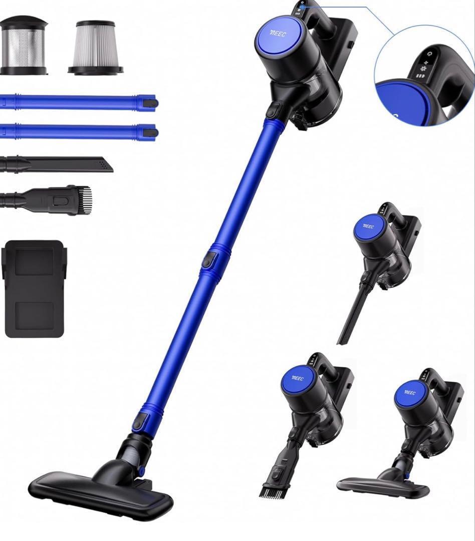 掃除機 コードレス 2026革新版！衝撃45000pa超強力吸引 サイクロン