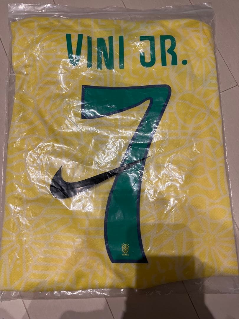 ブラジル代表 ヴィニシウスジュニオール 背番号7 ユニフォーム - メルカリ