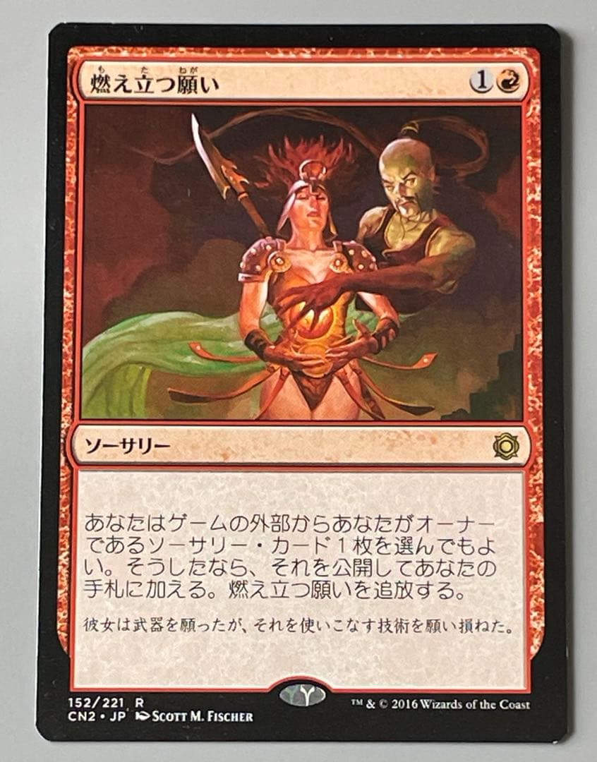 燃え立つ願い burning wish 日本語 - メルカリ