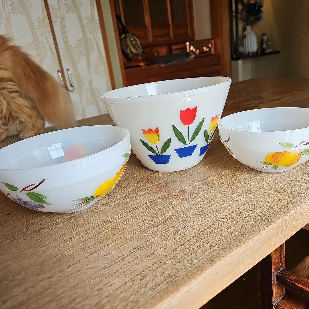 ファイヤーキング☆ ガラスボウル3点セット - メルカリ