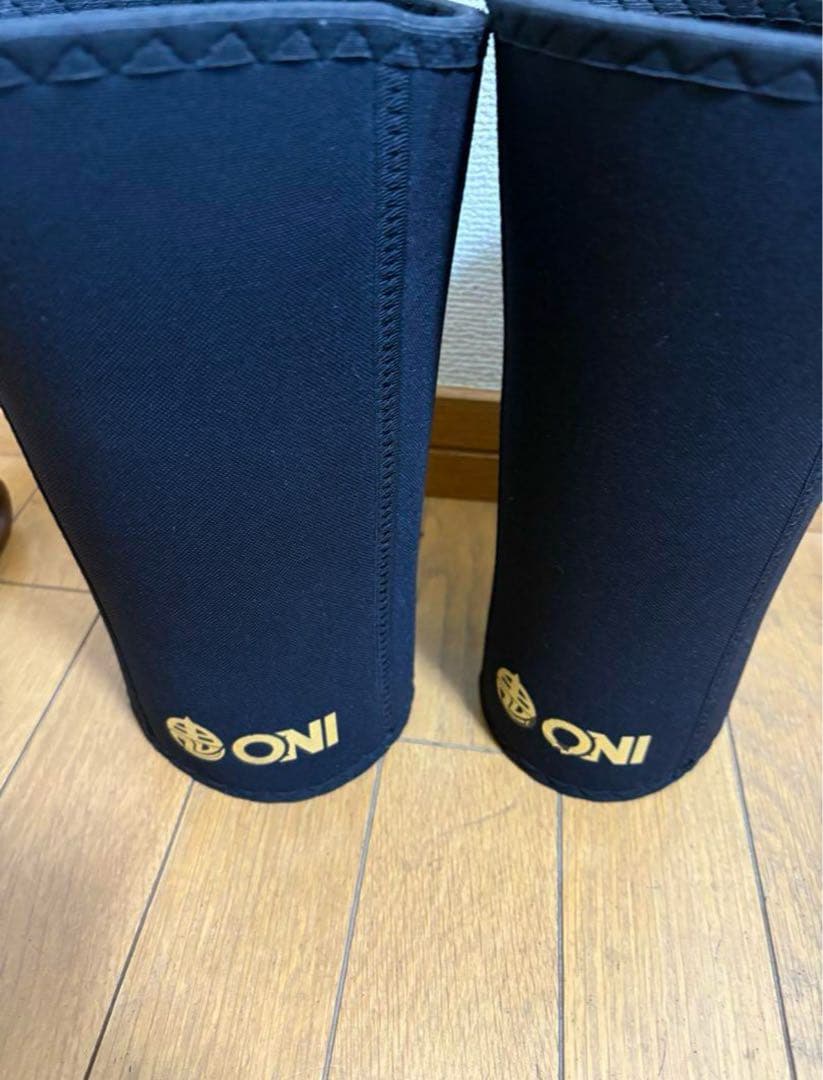 鬼プロONI IPF XL S級品ニースリーブ　袋付き S級品】ONI ニースリーブPRO IPF公認 膝サポーター スクワット 鬼プロ