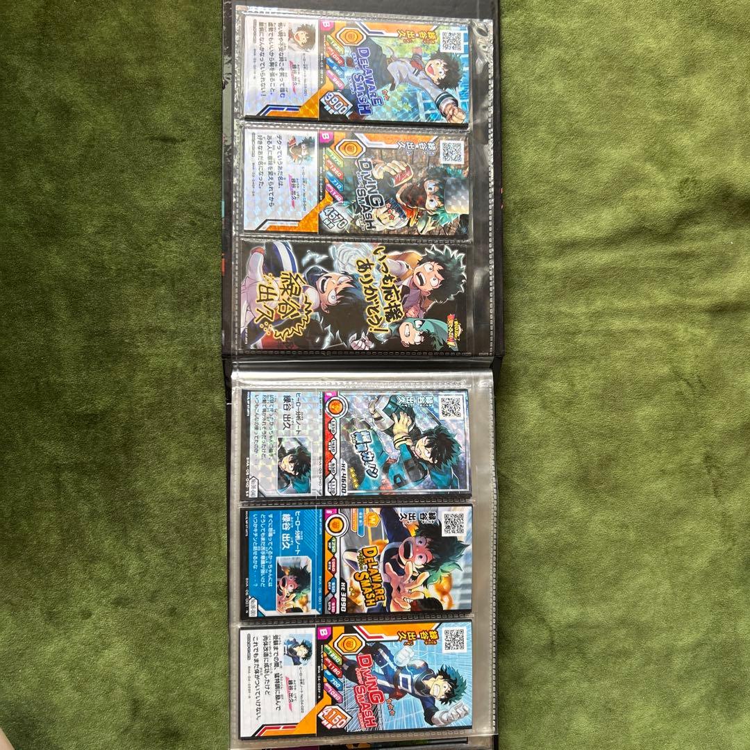 ヒロアカ カード バインダー付セット - メルカリ