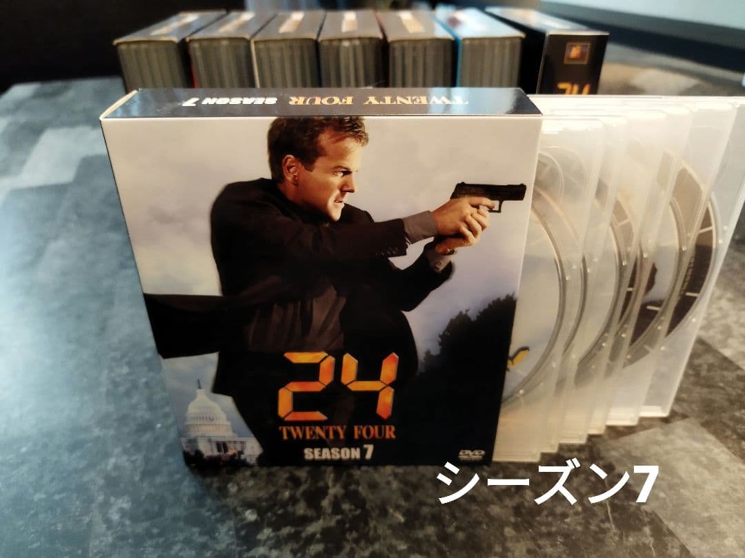 美品】海外ドラマ 24 -TWENTY FOUR DVD-BOX(1〜8) - メルカリ