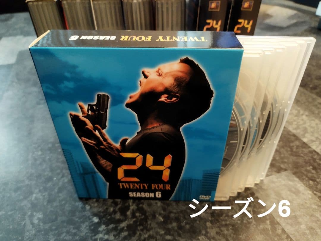 美品】海外ドラマ 24 -TWENTY FOUR DVD-BOX(1〜8) - メルカリ