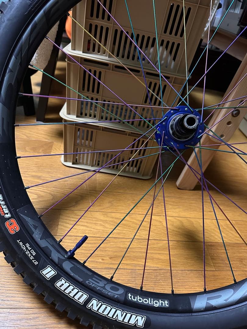 マグ様専用 1/2 CHRIS KING手組みホイール（マレット仕様） - メルカリ