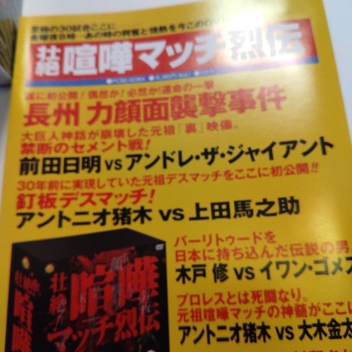 D VDプロレス 壮絶 喧嘩マッチ列伝