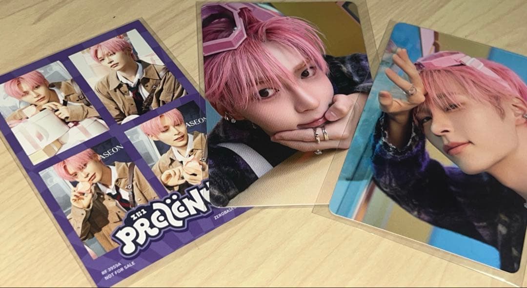 ラキドロ】ZB1 ハンビン PRESENT トレカ - メルカリ