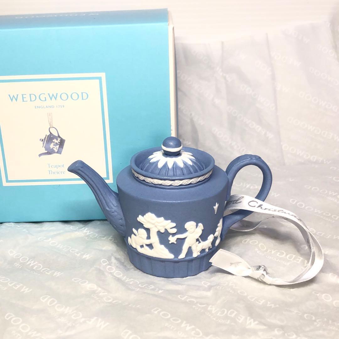 ウェッジウッド（Wedgwood） ホリデイ オーナメント ティーポット