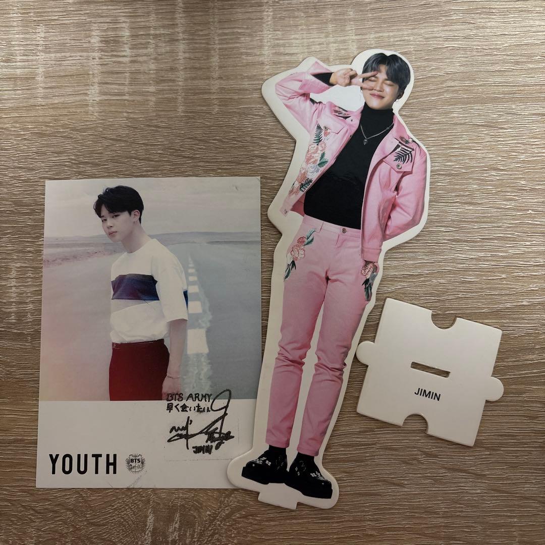 2/28までセール】BTS YOUTH ジミン スタンプフォトカード リリイベ