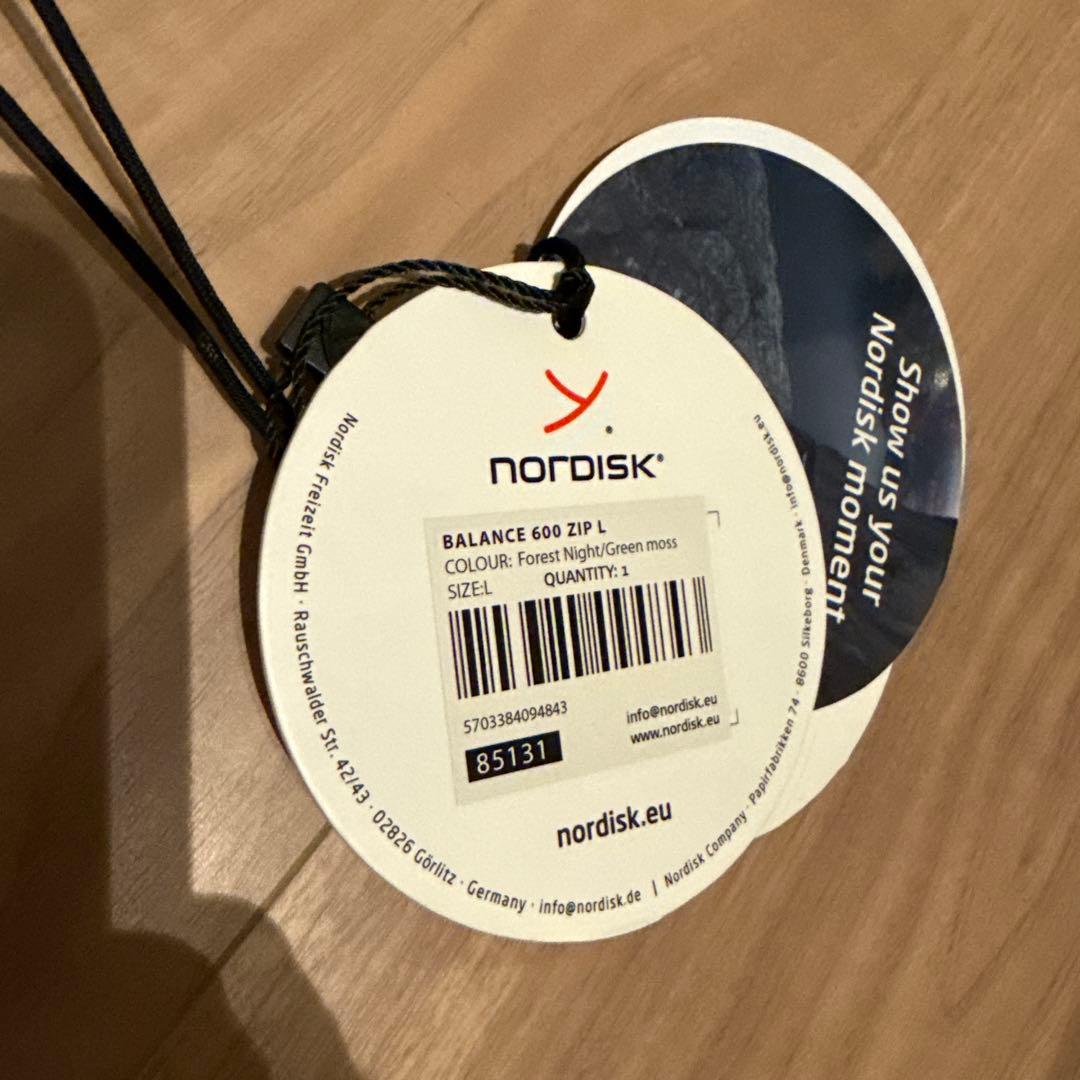 定価 8.9万 ノルディスク 寝袋 シュラフ balance 600 zip L - メルカリ