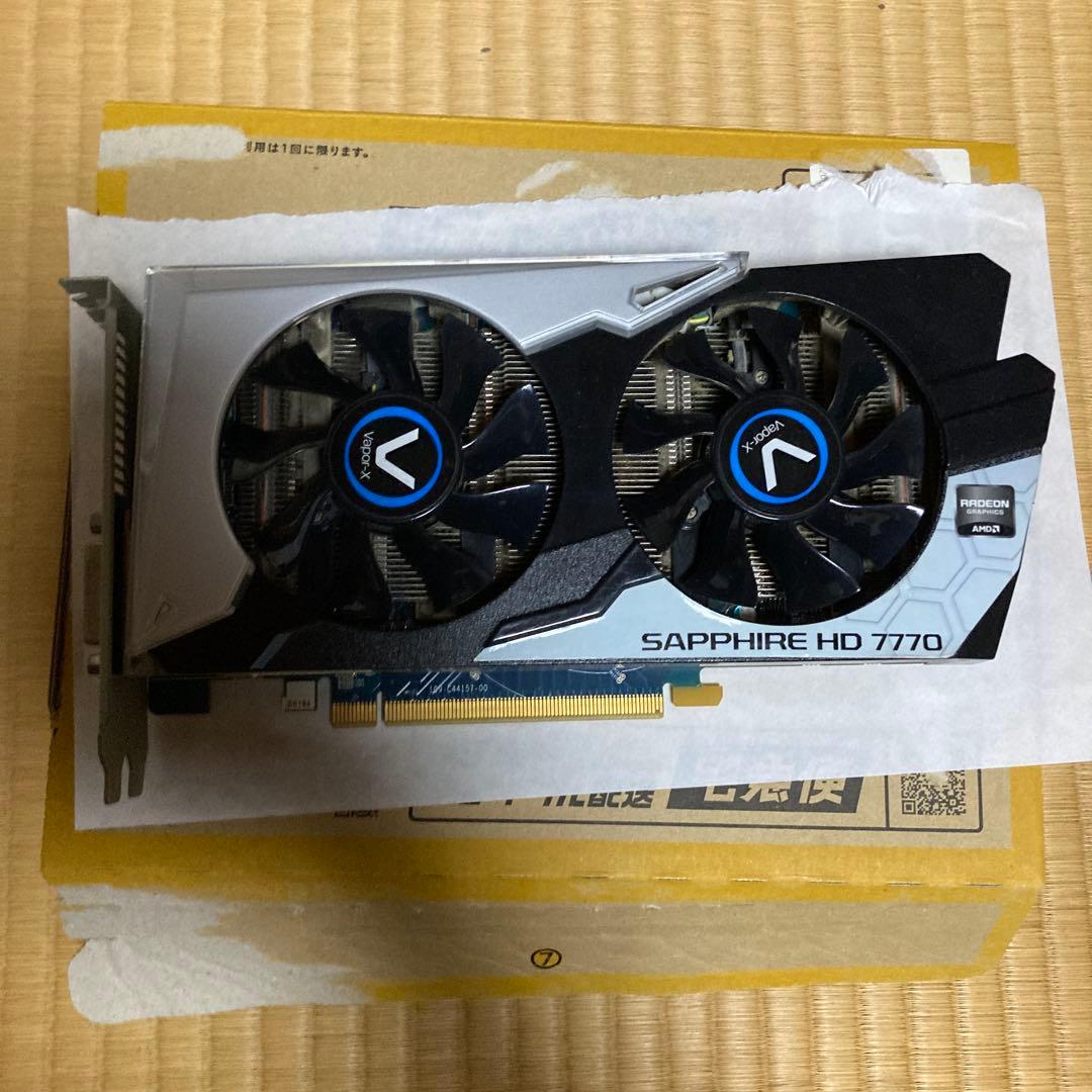 Sapphire AMD Radeon HD 7770 グラフィックボード Amazon | Sapphire Radeon HD 7770 GHZ 1GB DDR5 HDMI/DVI-I/DP PCI
