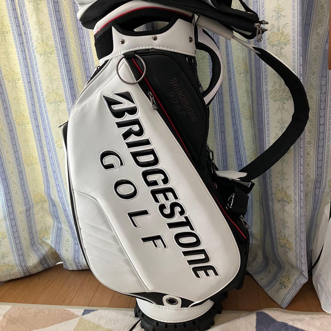 BRIDGESTONE ブリヂストンゴルフ 3点式キャディバック ネーム刺繍有 BRIDGESTONE（ブリヂストン） 2022年モデル日本正規品 ブリヂストン