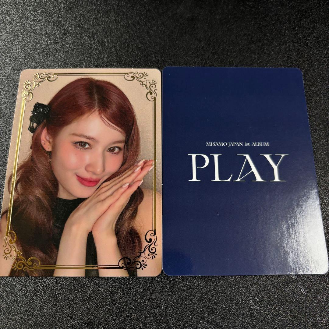 MISAMO サナ PLAY タワレコ ラキドロ 箔押し トレカ ミサモ ② - メルカリ