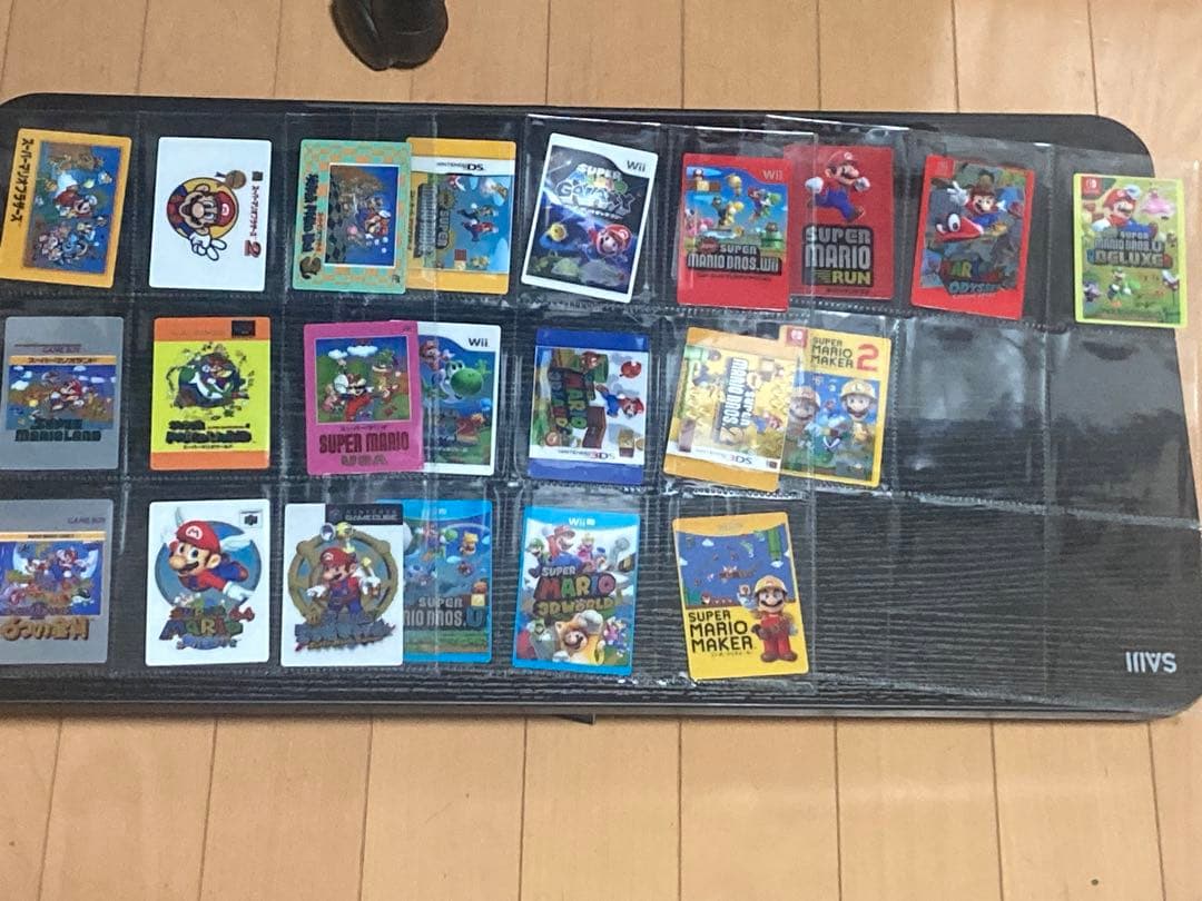 マリオブラザーズ ウエハース カード 22種コンプ　マリオ スーパーマリオブラザーズ ウエハース カード 22種コンプ スーパー