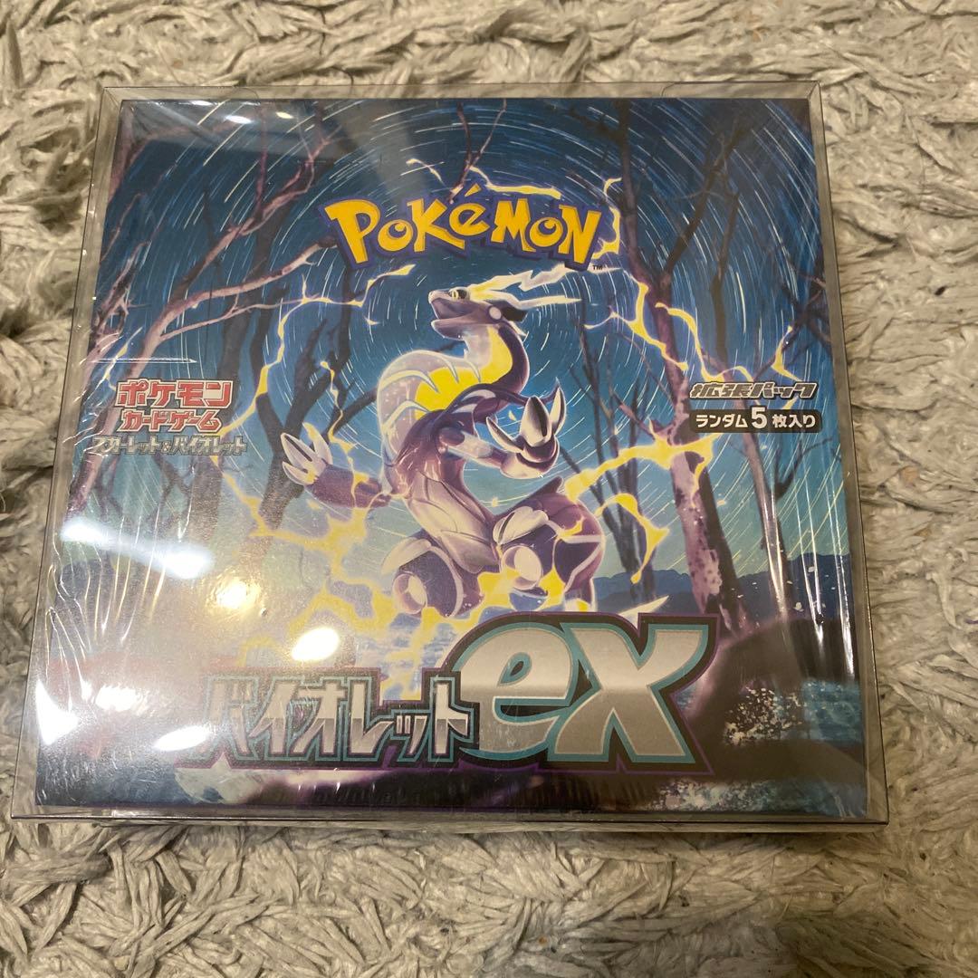 ポケモンカード　バイオレットex BOX シュリンク付き ポケモンカードゲーム バイオレットex BOX シュリンク付 スカーレット
