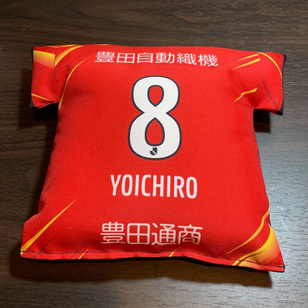 柿谷曜一朗選手 ユニフォーム型ミニクッション 名古屋グランパス8
