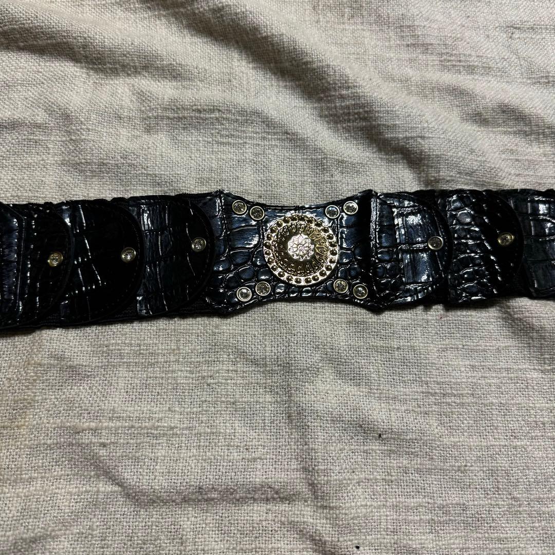 d.i.a 結晶ベルトギャルベルト チェーン付きベルト Y2K平成ギャル