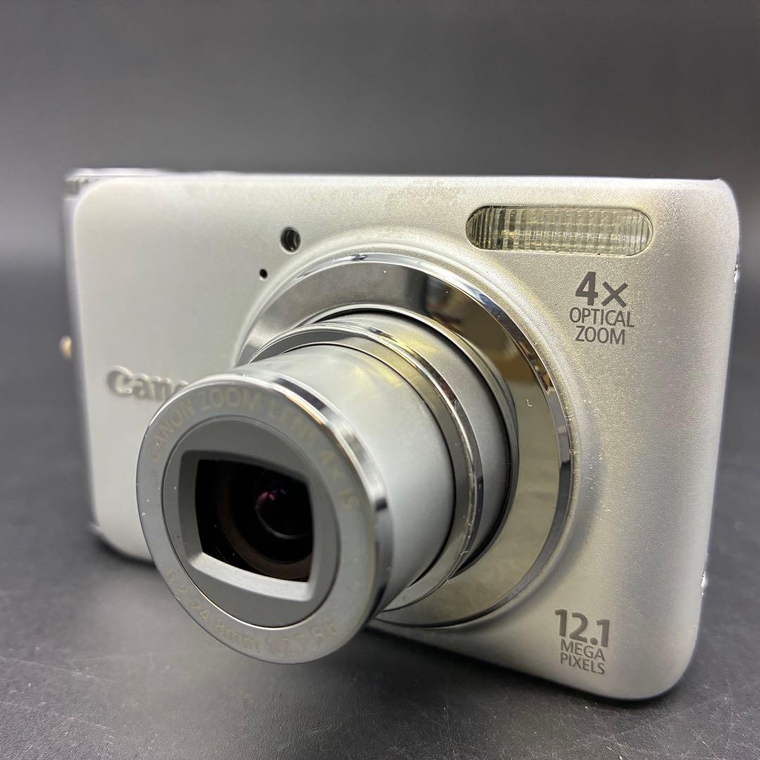 動作OK】Canon PowerShot A3100 IS シルバー コンデジ - メルカリ