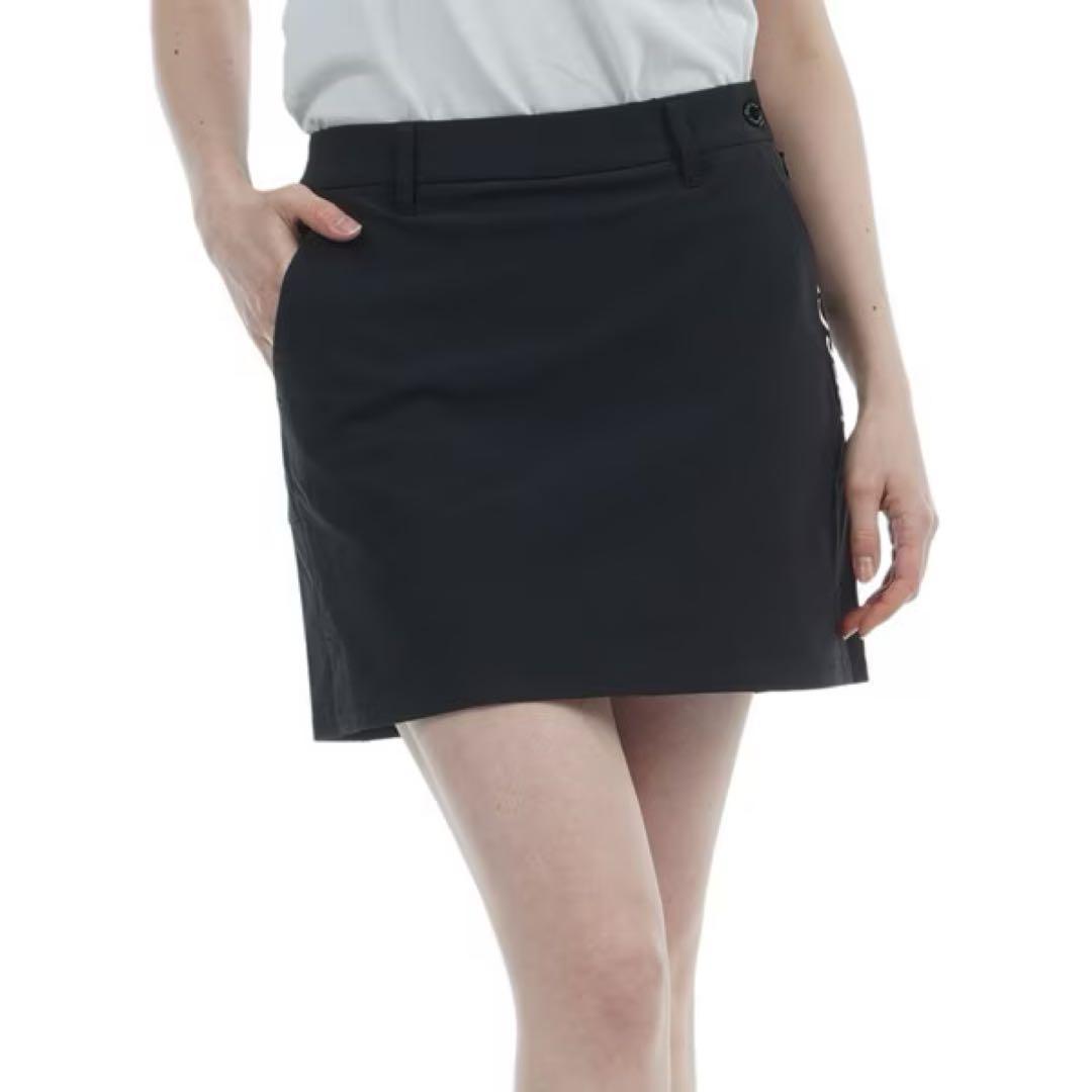 そら様専用】デサント ゴルフ スカート ブラック 黒 S - メルカリ