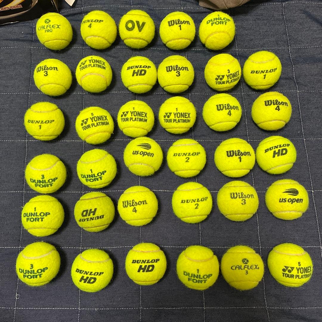 値段交渉〇 テニスボールセット 多様なブランド - メルカリ