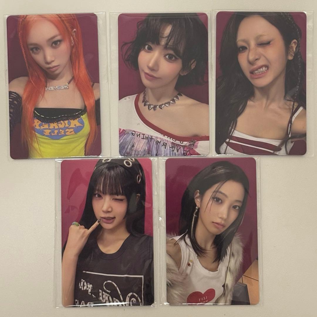 LE SSERAFIM 東京ドーム 会場限定 FC トレカ 5種コンプ S115811139