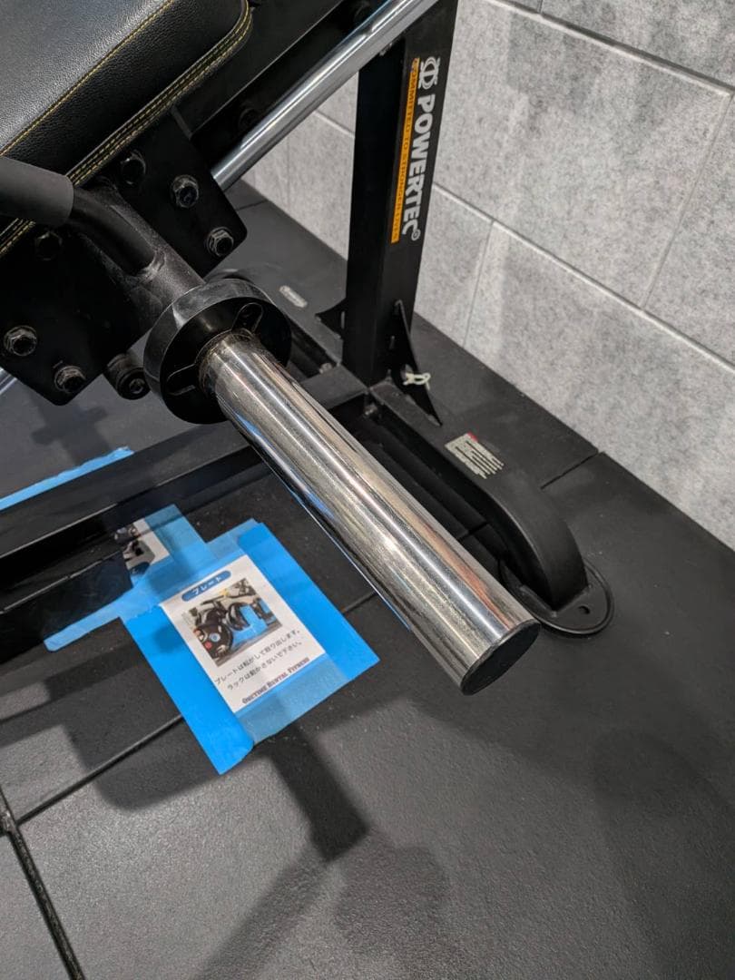 直接引取 Powertec パワーテック コンパクトレッグスレッド レッグ