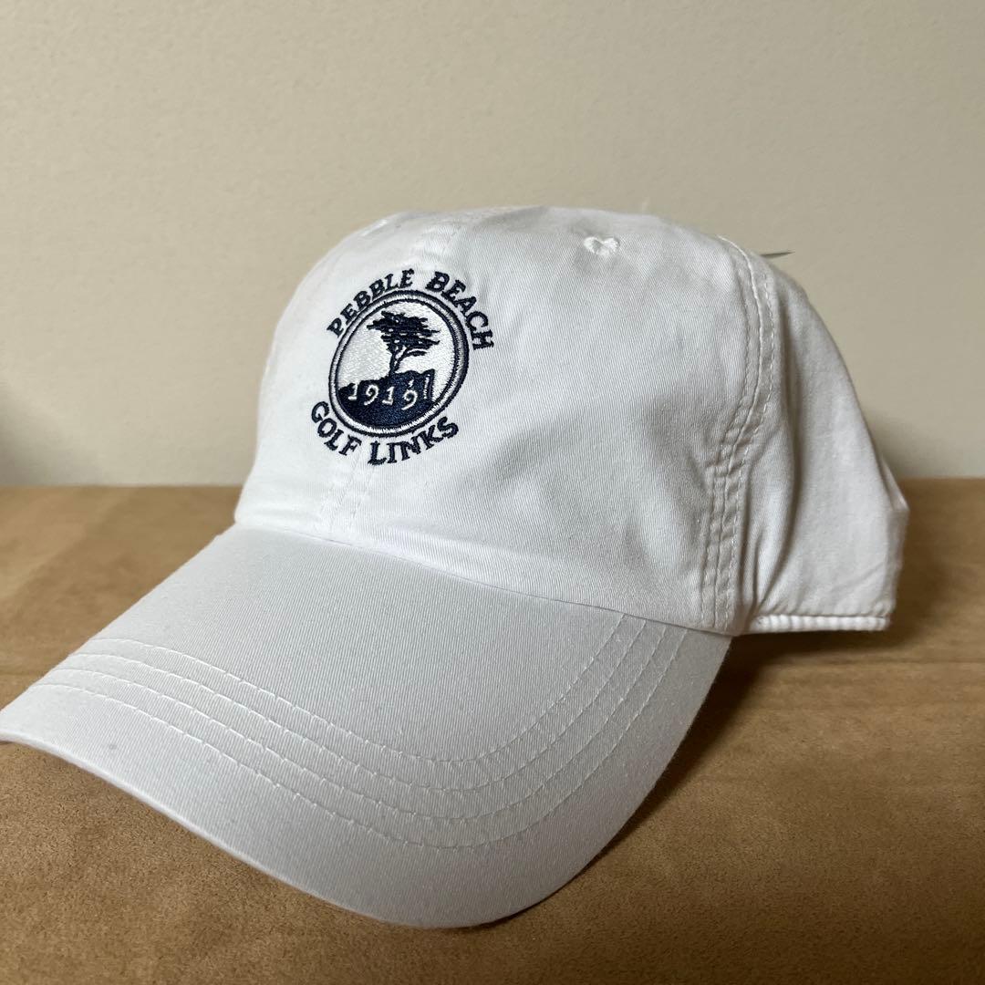 PEBBLE BEACH GOLF LINKS キャップ ペブルビーチ ゴルフ - メルカリ