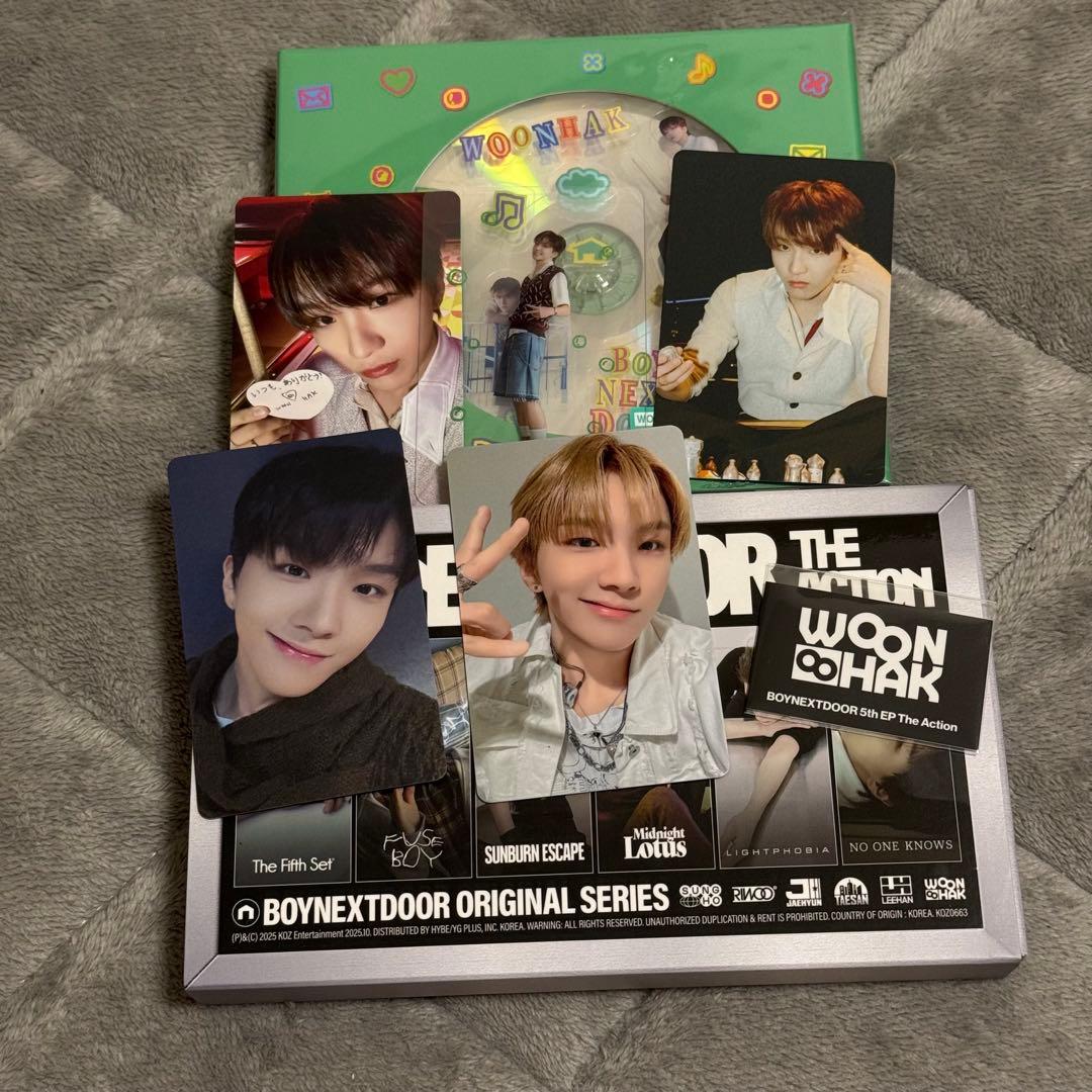 BOYNEXTDOOR The Action BOYLIFE ウナク トレカ - メルカリ